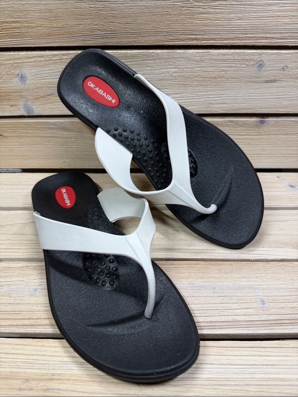 Okabashi Flip-Flop Sandals - Women’s Size ML (8-9)